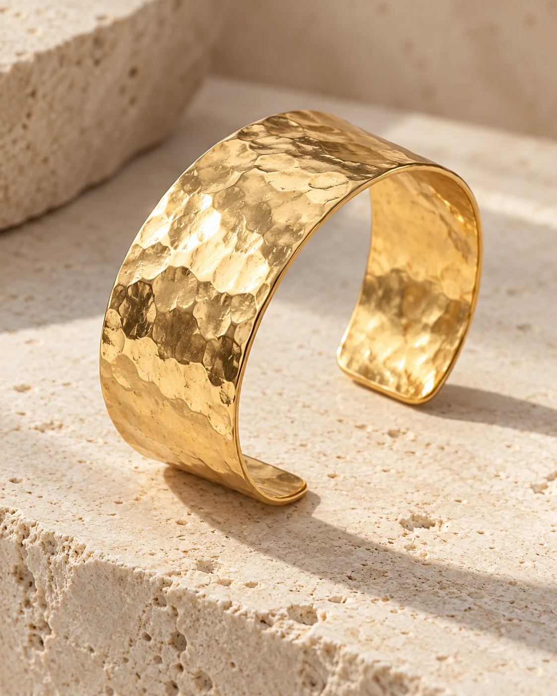 Hammered Cuff — illustrative example